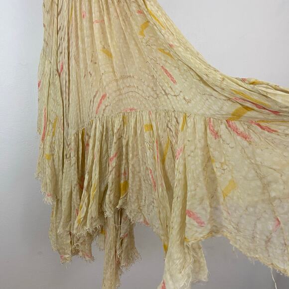 FP One - Free People Clover Printed Skirt - Sand Combo - Medium - Picture 6 of 10